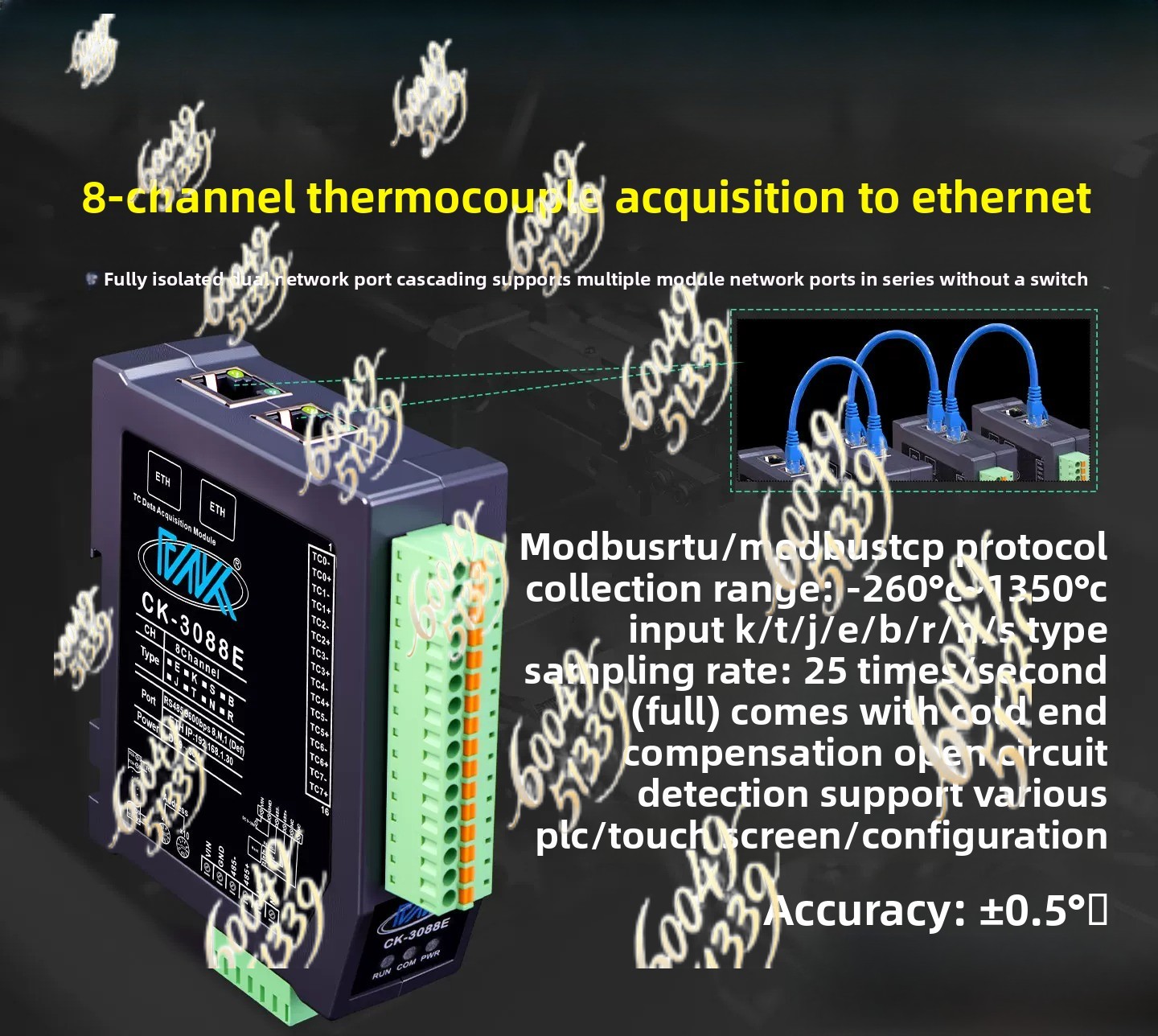 apply to 8CH Fully Isolated K- - Power Over Ethernet review and price
