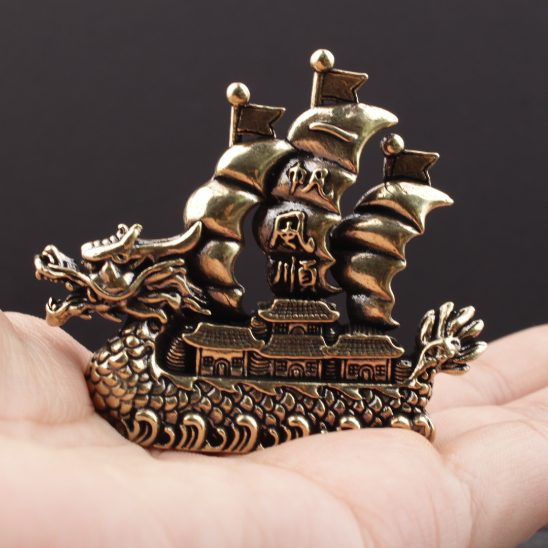 Figure Dragon Boat Statue Home - Office Technologies review and price