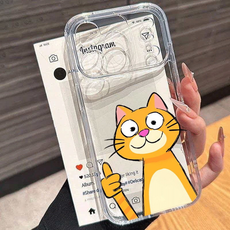 Cute Cartoon Orange Cat Phone  - Receipt Printer Thermal review and price