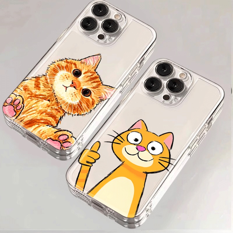 Cute Cartoon Orange Cat Phone  - Receipt Printer Thermal review and price
