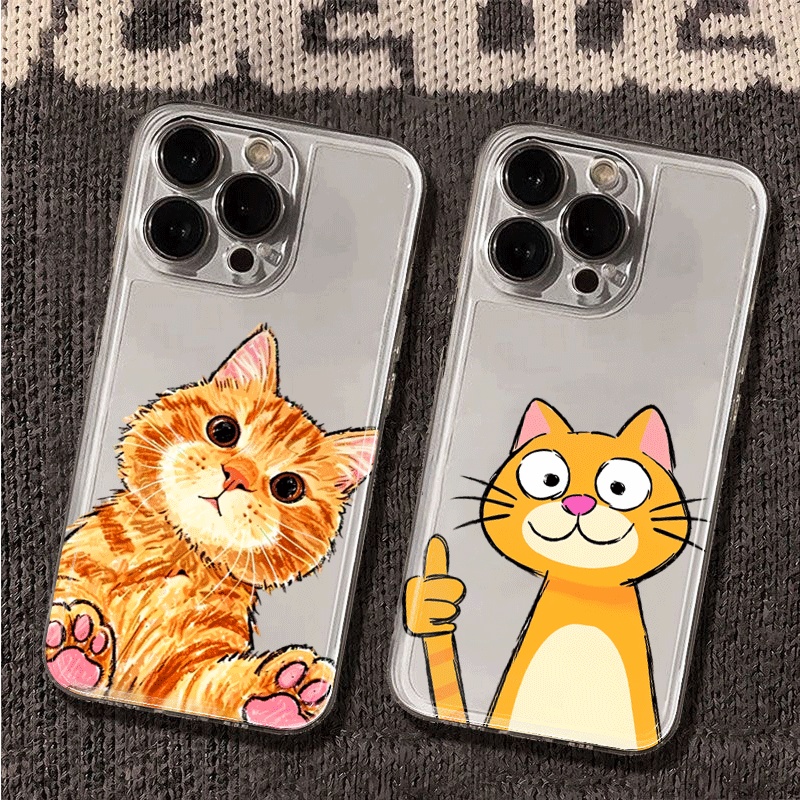 Cute Cartoon Orange Cat Phone  - Receipt Printer Thermal review and price